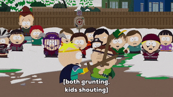 butters stotch fight GIF by South Park 