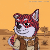 To The Moon Dog GIF by Doge Pound