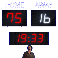 16 Away Sticker