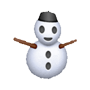 snow winter Sticker