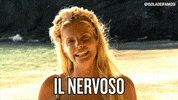nervous isola13 GIF by Isola dei Famosi
