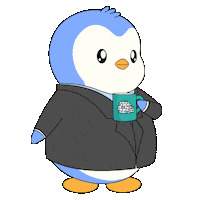 Good Morning Hello Sticker by Pudgy Penguins
