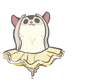 Sugar Glider Tapioca Sticker
