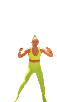 laceystonefitness happy fitness workout clapping Sticker