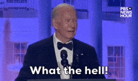 "What the hell!" 