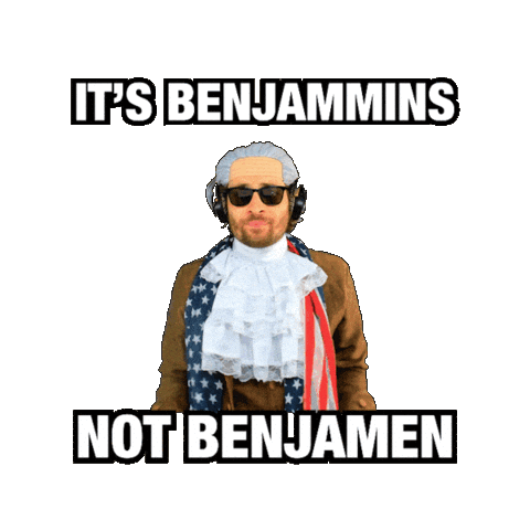 Benjamen Sticker