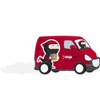Deliver Ninja Van Sticker by ninjavanmalaysia