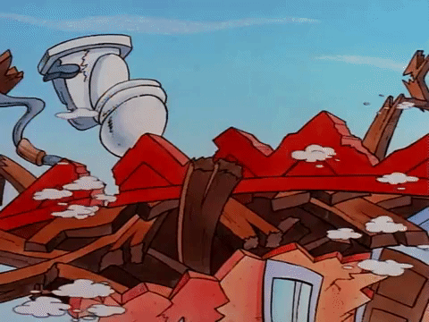 rockos modern life nicksplat GIF