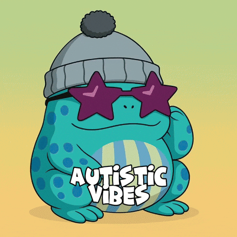 Vibes Frog GIF by Tamitos