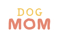 Dog Mom Sticker by Natural Dog Company