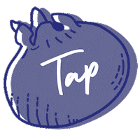 Tap Jumbo Sticker by Berries Paradise