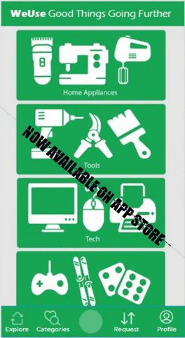 Weuse giphygifmaker app sustainability weuse GIF