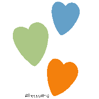 Hessorthodontics heart smile rainbow shine Sticker