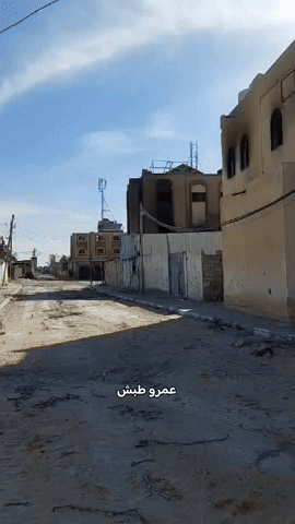 Journalist Documents Extensive Damage at Mosque East of Rafah