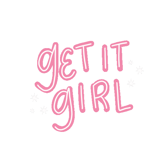 Girl Pink Sticker