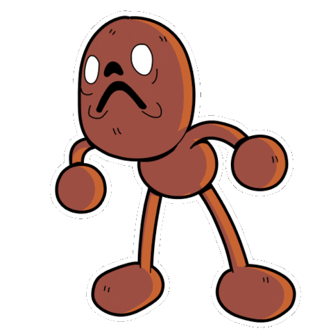 Cartoon Stone Sticker