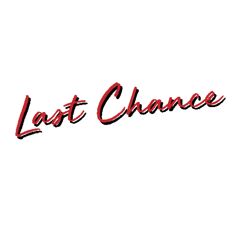 Last Chance Fashion Sticker by HIJUP.com