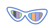 Pride Glasses Sticker by MSCroasters
