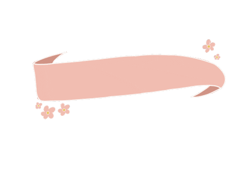 Pink Flowers Sticker