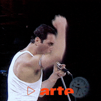 Freddie Mercury Star GIF by ARTEfr