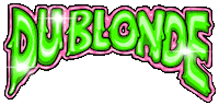 Logo Neon Sticker by Du Blonde