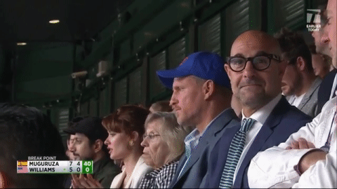 stanley tucci wimbledon GIF by Tennis Channel