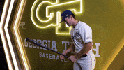 Georgia Tech Baseball GIF by Georgia Tech Yellow Jackets