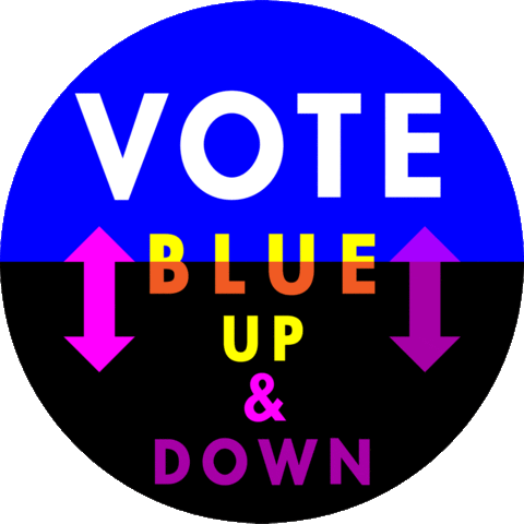 Vote Election Sticker by Laura Smith Art