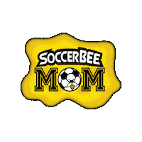 soccerbeeacademy soccer mom bee soccermom Sticker