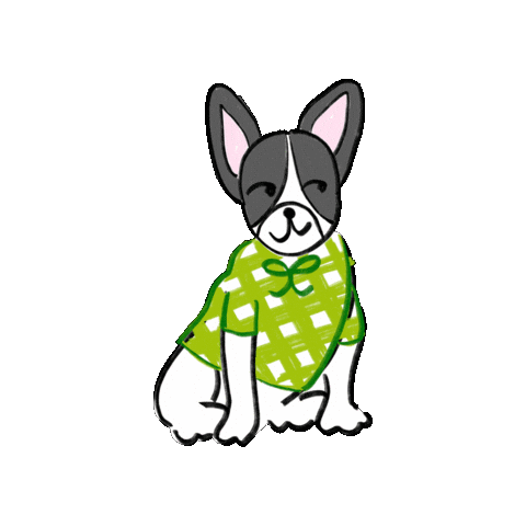 Dog Artist Sticker