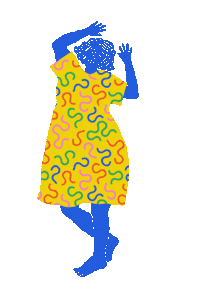 Joy Slow Fashion Sticker by Leonie Flower