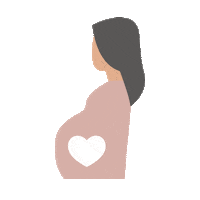 Motherhood Nursing Sticker by Lynzy & Co