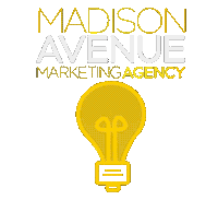 madisonavenuema happy movie work marketing Sticker