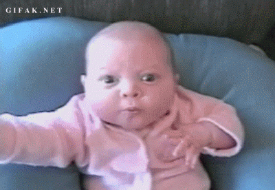 Baby Reaction GIF