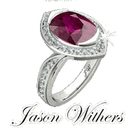 Diamond Rings Gold Sticker by Jason Withers