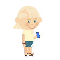 Happy Mobile Phone Sticker by MKT Marketing Digital