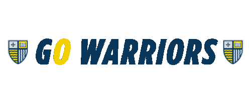 Warriors Sticker by Merrimack College