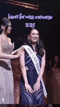 haxroussleeps kaori for miss universe 2025 GIF