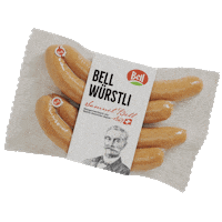 Hot Dog Meat Sticker by Bell_Schweiz