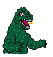 Angry Fire Sticker