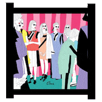 Fashion Week Design Sticker