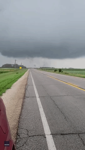 'I Just Drove Through a Tornado': Iowa Woman Has Brush With Twister