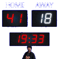 18 Away Sticker
