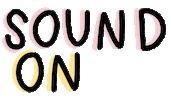 Turn It Up Sound Sticker by Juguete Pendiente
