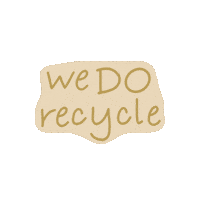 Recycle Zerowaste Sticker