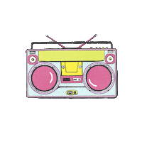 Dance Radio Sticker by Nita Cosmetics