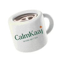 Work Better Hot Coffee Sticker by SanaCK