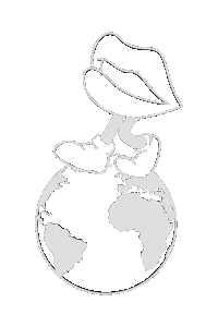 Lippy Sticker by foundation.fm