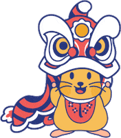 Chinese New Year Rat Sticker by Hashtag Interactive