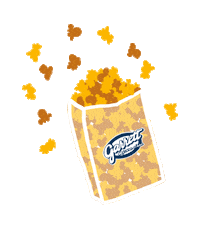 Movie Time Chicago Sticker by Garrett Popcorn